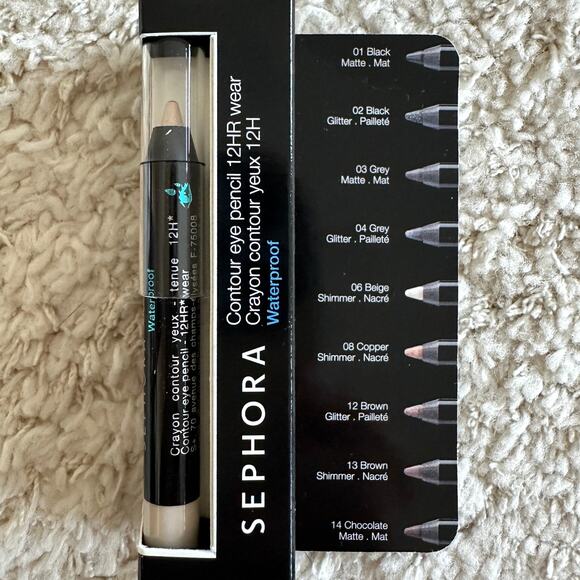 3 Eye Pencil Bundle Black Sephora Laura Mercier  Liner & Gold Highlighter - Picture 6 of 12